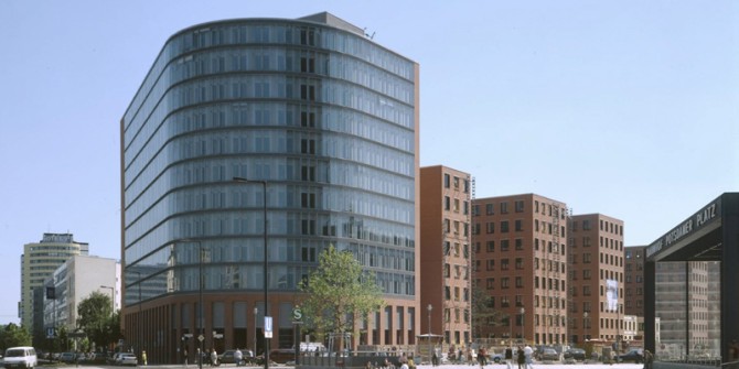 A + T Hochhaus am Potsdamer Platz