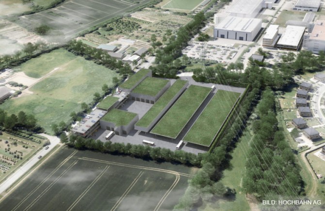 NEUBAU E-BUS-BETRIEBSHOF HAMBURG MEIENDORF